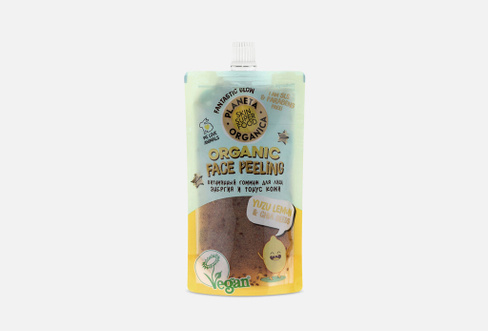 Skin Super Food Seed "Yuzu lemon & basil seed" 100 мл Витаминный гоммаж для лица PLANETA ORGANICA