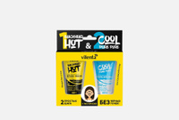 Hot Blackhead and Cool Pure Pore 100 мл Набор масок для лица 2шт VILENTA