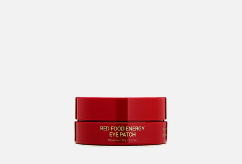 RED FOOD ENERGY 60 шт Антивозрастные гидрогелевые патчи для глаз YADAH
