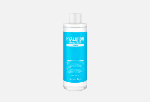 Hyaluron Aqua Soft 500 мл Тонер для лица SECRET KEY