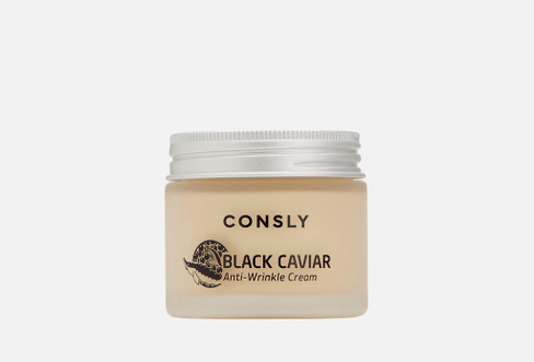Black Caviar Anti-Wrinkle Cream 70 мл Крем для лица против морщин с экстрактом черной икры CONSLY