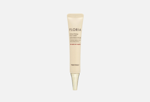 FLORIA Nutra Energy Eye Cream 30 мл Увлажняющий крем для кожи вокруг глаз с аргановым маслом TONY MOLY