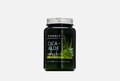 Cica & Aloe All-in-One Ampoule 250 мл Многофункциональная успокаивающая ампульная сыворотка с центеллой азиатской и алоэ