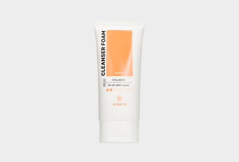 Cleanser Foam with Collagen 120 мл Пенка для умывания с коллагеном HISKIN