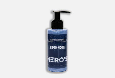 Cleansing cream-scrub 150 мл Крем-скраб для очищения кожи HERO`S