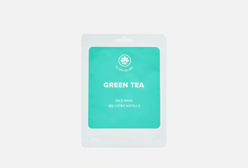 Sheet Face Mask GREEN TEA 1 шт Тканевая маска для лица с Зеленым чаем NAME SKIN CARE