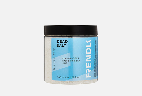 Natural Dead Sea Salt 500 мл Соль для ванн Мертвого моря натуральная FRENDLI
