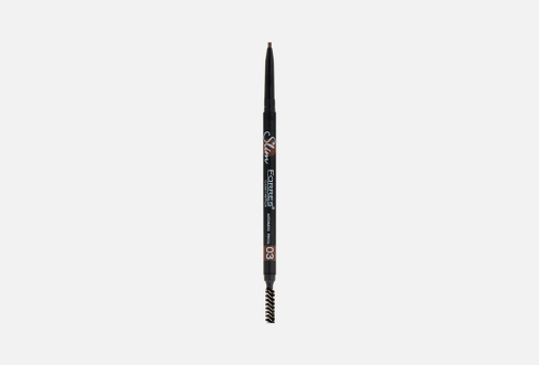 Slim with a thin rod and brush 1 г Механический карандаш для бровей c тонким стержнем и щеточкой FARRES