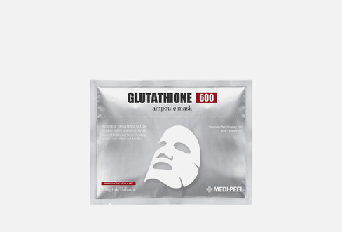 Glutathione 600 Ampoule Mask 30 мл Маска для лица против пигментации с глутатионом MEDI PEEL