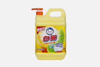 Whitecat Lemon Black Tea Dishwashing Detergent 2000 мл Средство для мытья посуды BAIMAO