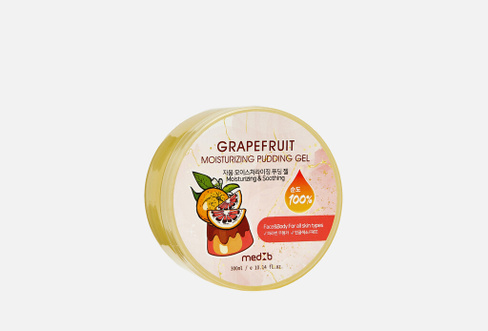 Grapefruit Moisturizing Pudding Gel 300 мл Увлажняющий гель для тела MEDB