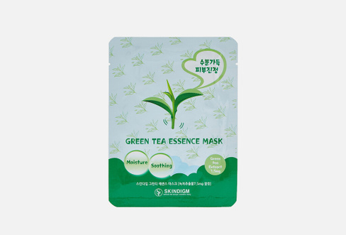 Green Tea Essence Mask 1 шт Тканевая маска для лица SKINSTORY