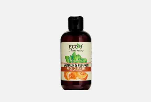 Face cleanser Pumpkin & spinach 200 мл тоник для лица ECO U