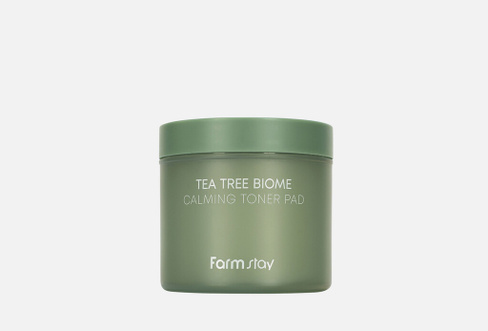 Tea Tree Biome Calming Toner Pad 140 мл Подушечки для лица FARM STAY