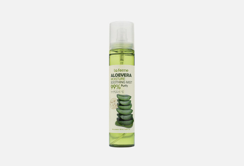 La Ferme Aloevera Moisture Soothing Mist 120 мл Успокаивающий спрей FARM STAY