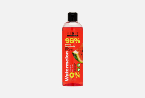 Super Food Refreshing shower gel watermelon and mint 400 мл Освежающий гель для душа MIXIT