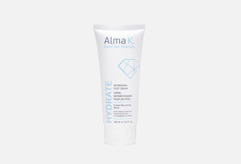 REFRESHING FOOT CREAM 100 мл Освежающий крем для ног ALMA K.