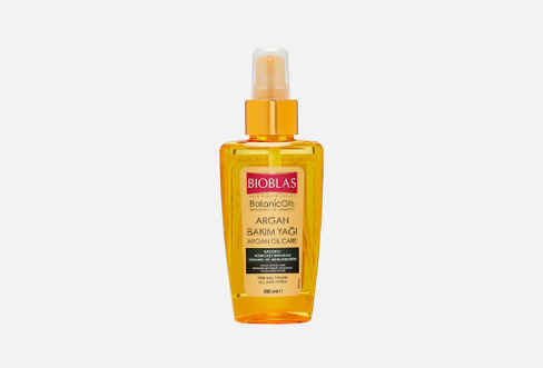 BOTANIC OILS ARGAN HAIR CARE OIL 100 мл Увлажняющее масло для волос BIOBLAS