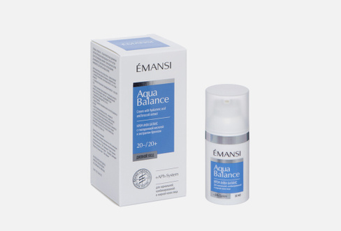 Aqua Balance 30 мл Крем для нормальной, комбинированной и жирной кожи EMANSI + APHSYSTEM
