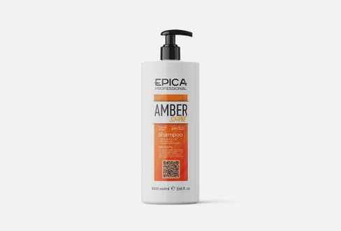 Shampoo for nutrition AMBER SHINE ORGANIC 1000 мл Шампунь для питания волос EPICA PROFESSIONAL