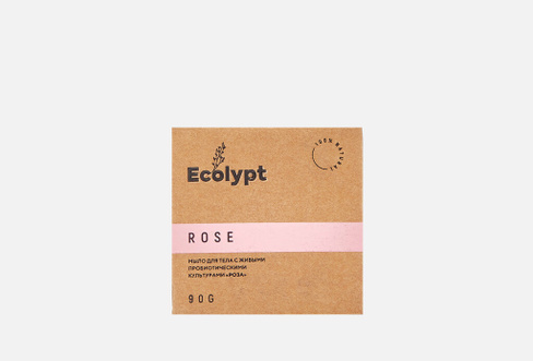 Beauty Bath Muffin Rose 90 г Мыло для тела "Роза" ECOLYPT