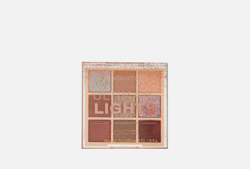 Ultimate Lights 8.1 г ПАЛЕТКА ТЕНЕЙ ДЛЯ ВЕК MAKEUP REVOLUTION