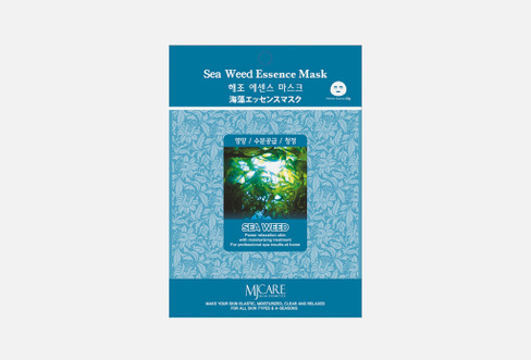 Facial mask with Sea weed 23 г Маска тканевая для лица MIJIN CARE