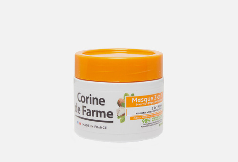 Nourishes & repairs 300 мл Macка для волос 3в1 CORINE DE FARME