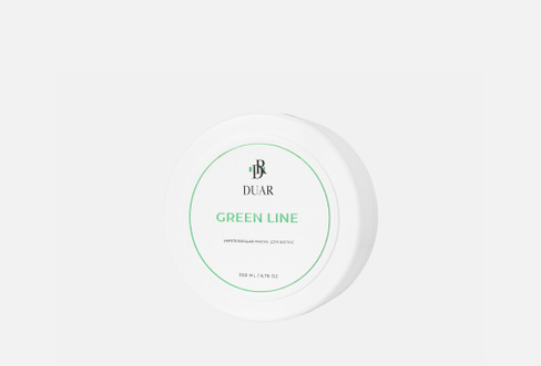 Green Line 200 мл Укрепляющая маска для ослабленных и поврежденных волос DUAR