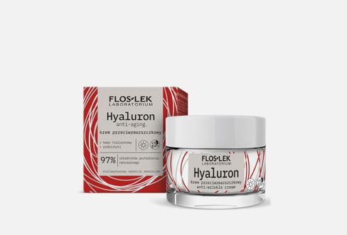 Hyaluron anti-aging&ANTI-WRINKLE CREAM 50 мл Дневной крем для лица FLOSLEK