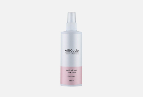 Antioxidant 250 мл Розовый тоник для лица AILICODE