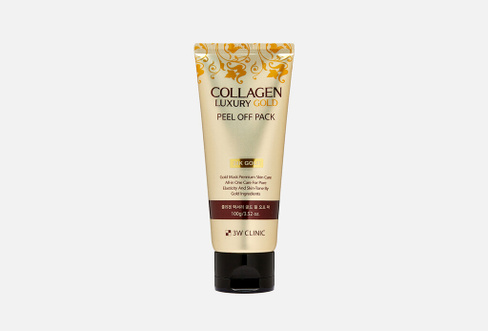 Collagen Luxury Gold Peel Off Pack 100 г Маска-плёнка 3W CLINIC
