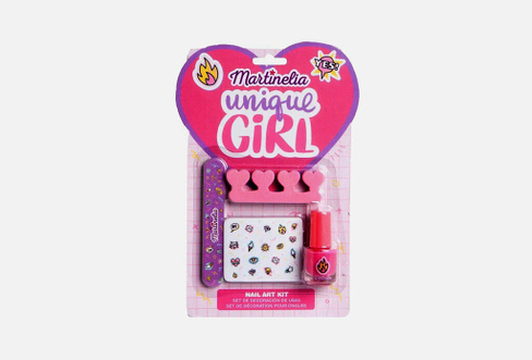 A Super Girl Nail Art Kit 4 шт Набор для ногтей MARTINELIA