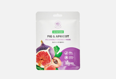 Figs & apricots 1 шт Тканевая маска для лица NAME SKIN CARE