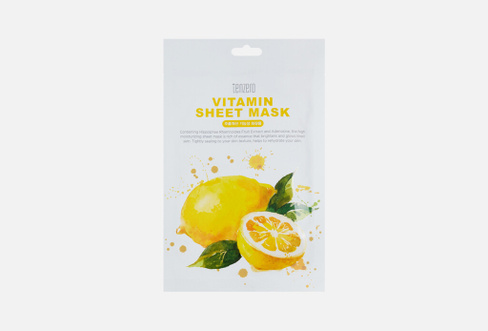 Vitamin Sheet Mask 1 шт Тканевая маска с витаминами TENZERO
