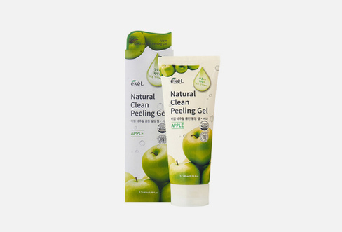 Natural Clean peeling gel Apple 180 мл Пилинг-скатка EKEL