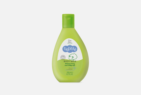 Body Milk 200 мл Детское увлажняющее молочко для тела 0+ BEBBLE