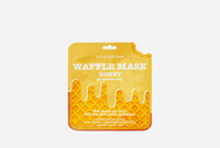 Waffle Mask Honey 1 шт Питательная вафельная маска для лица с экстрактом мёда KOCOSTAR