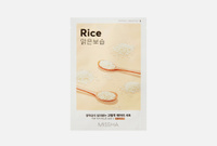 AIRY FIT SHEET MASK RICE 1 шт Тканевая маска для лица MISSHA