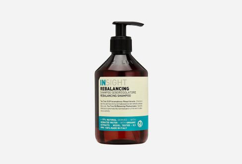 Sebum Control Shampoo 400 мл Шампунь для контроля жирной кожи головы INSIGHT PROFESSIONAL